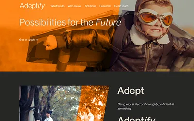 adeptify.co snapshot
