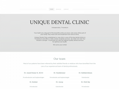 uniquedentalclinic.weebly.com snapshot