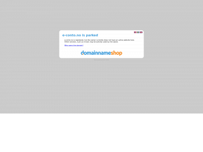 e-conto.no snapshot
