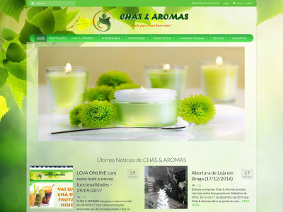 chasearomas.com snapshot