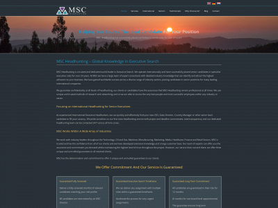 msc-headhunters.com snapshot
