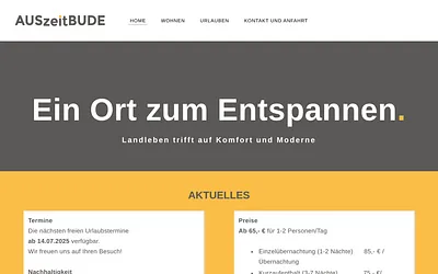 www.auszeitbude.de snapshot