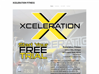 www.xcelerationfitness.online snapshot