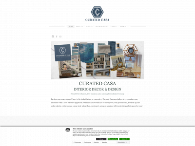 www.curatedcasa.com snapshot