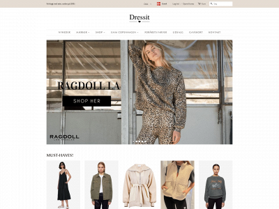 dressit.dk snapshot
