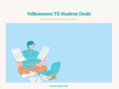 studentdeals.no snapshot
