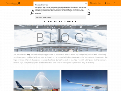 www.planeposters.net snapshot