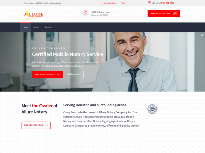 allurenotary.com snapshot