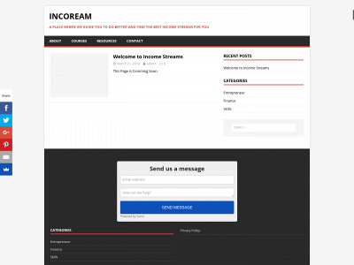 incoream.com snapshot