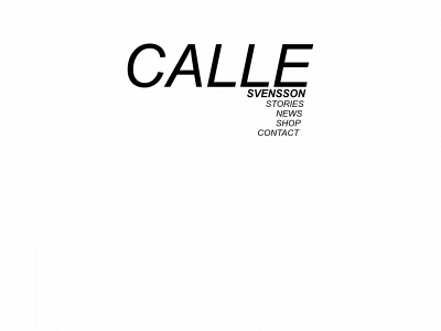 callesvensson.com snapshot