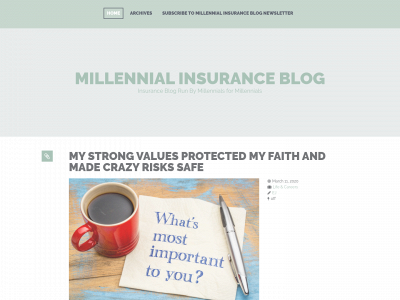millennialinsurance.blog snapshot