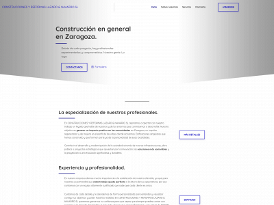 construccioneslazaronavarro.com snapshot