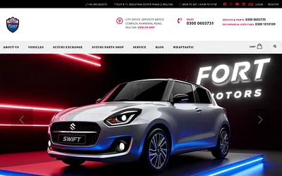 suzukifortmotors.com snapshot