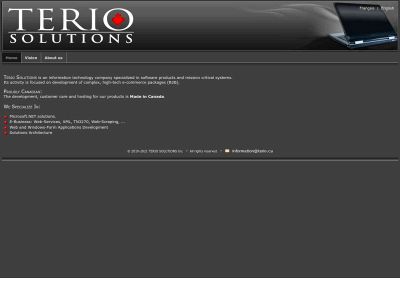 terio.ca snapshot