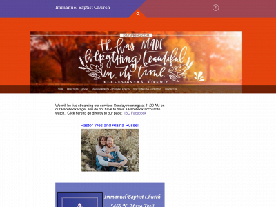 ibcpikeville.org snapshot