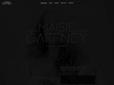 maisiegaffney.com snapshot
