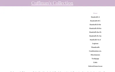 cuffman.be snapshot