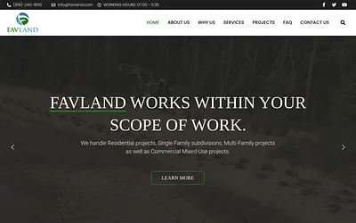 favlandnc.com snapshot