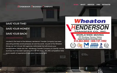 hendersontransfer.com snapshot