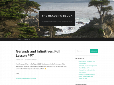 thereadersblock.com snapshot