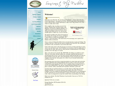 suncoastflyfishers.com snapshot