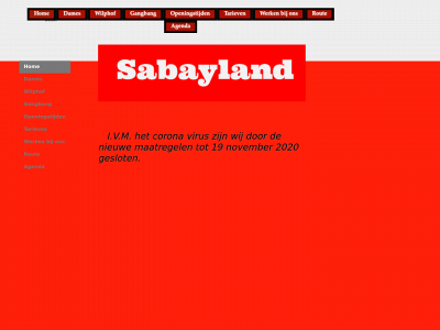 sabayland.nl snapshot