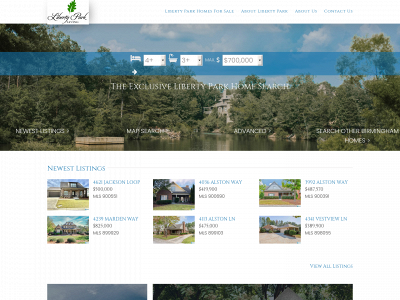 libertyparkliving.com snapshot