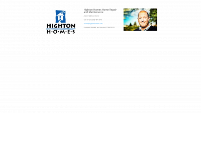 hightonhomes.com snapshot