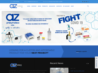azpneumatics.com snapshot