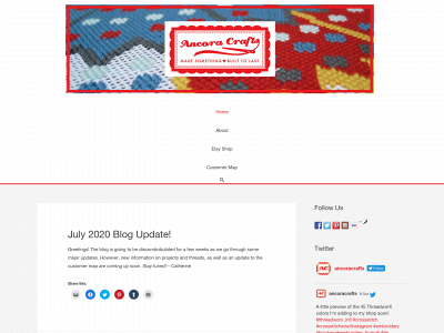 ancoracrafts.com snapshot
