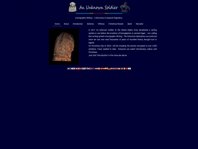 anunknownsoldier.com snapshot