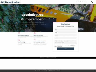 jmf-stump-grinding.co.uk snapshot