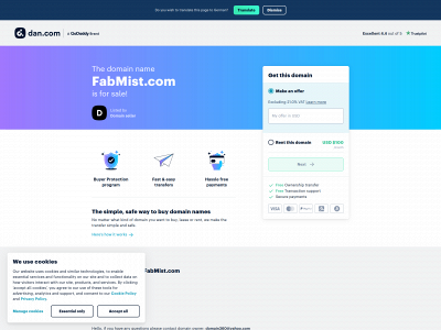 fabmist.com snapshot