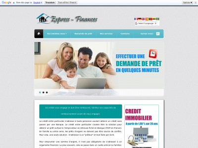 express-finances.com snapshot