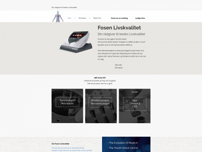 fosenkvalitet.no snapshot