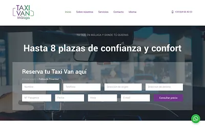 taxivanmalaga.com snapshot