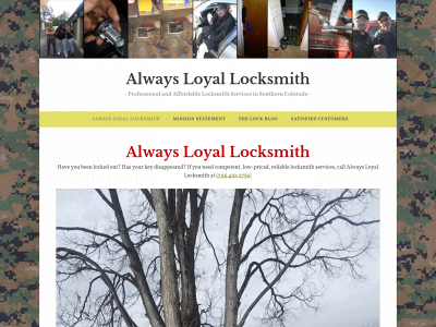 alwaysloyallocksmith.com snapshot