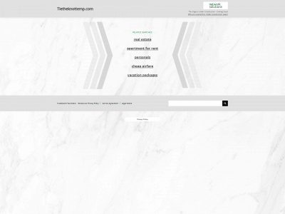 tietheknottemp.com snapshot