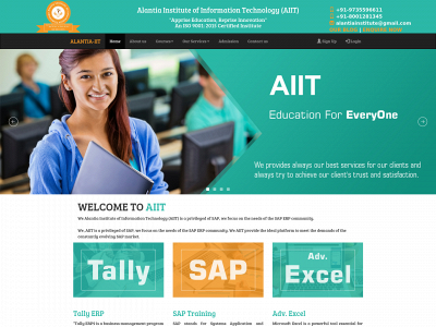 www.alantiainstitute.in snapshot