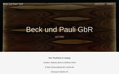 beckundpauli.de snapshot