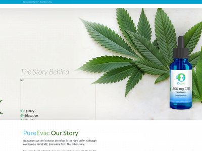 pureevie.com snapshot