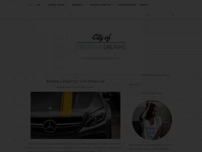 cityofcreativedreams.com snapshot