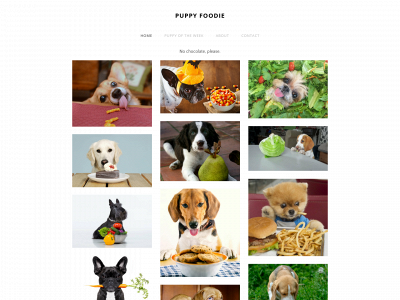 puppyfoodie.weebly.com snapshot