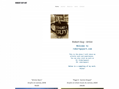 www.robertguyart.com snapshot