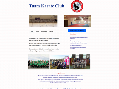 tuamkarate.com snapshot