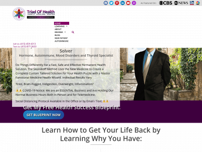 triadofhealth.net snapshot