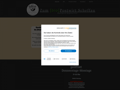 postwirt-scheffau.de snapshot