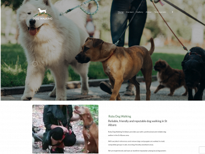 rubydogwalking.co.uk snapshot