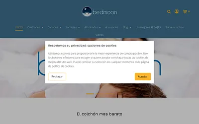 bedmoon.es snapshot