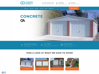 garages-direct.co.uk snapshot
